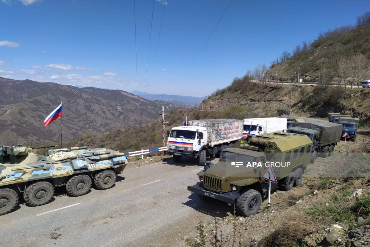 Another convoy of vehicles belonging to RPC unimpededly passed through Azerbaijan's Lachin-Khankandi road-PHOTO -UPDATED-1 