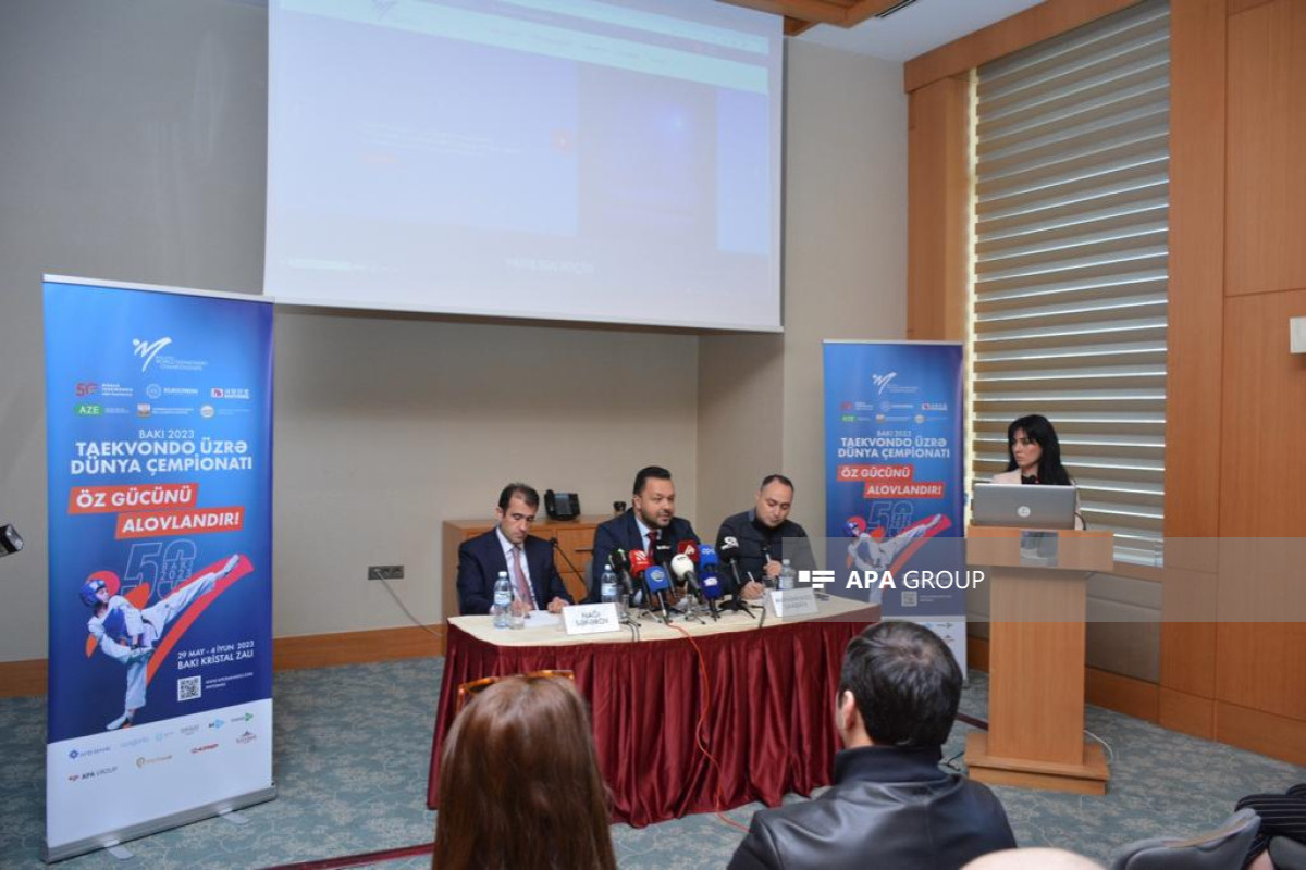 Azerbaijan Taekwondo Federation: Arrival of 1500 athletes from 150 countries to world championship in Baku is expected