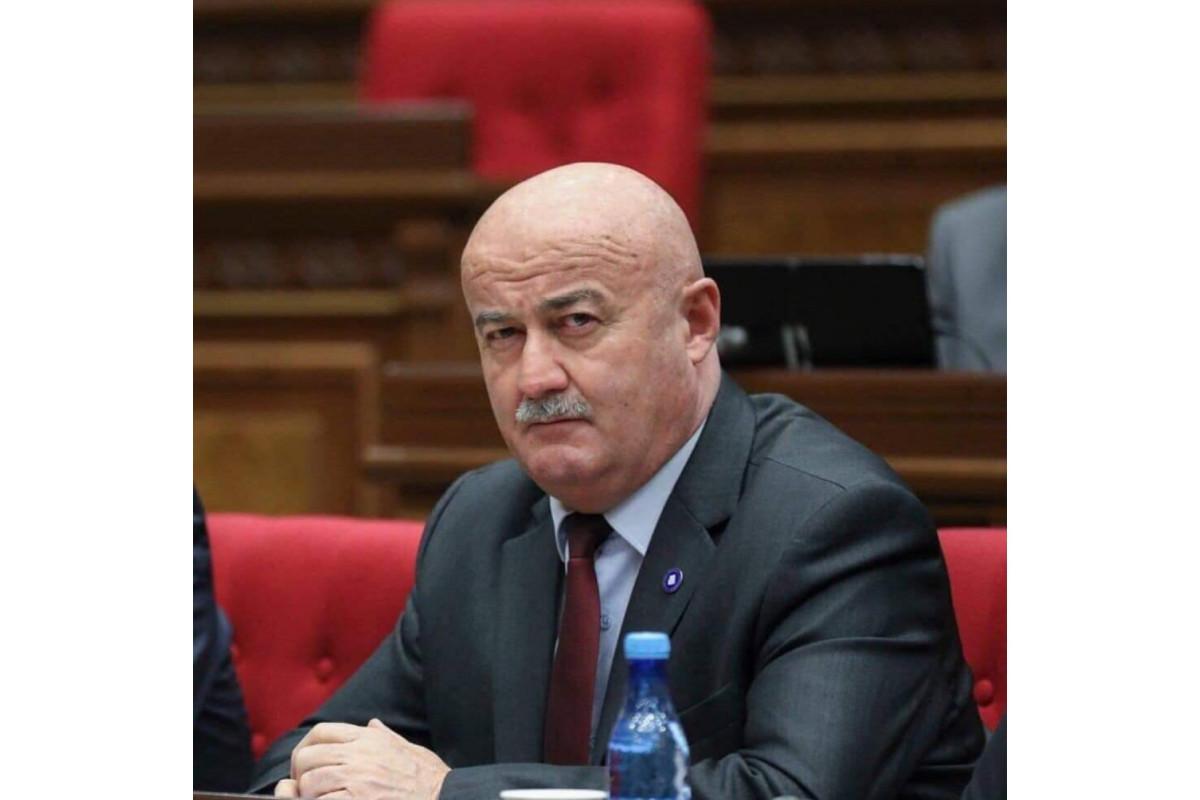 Armenian MP apologized for burning of Azerbaijani Flag