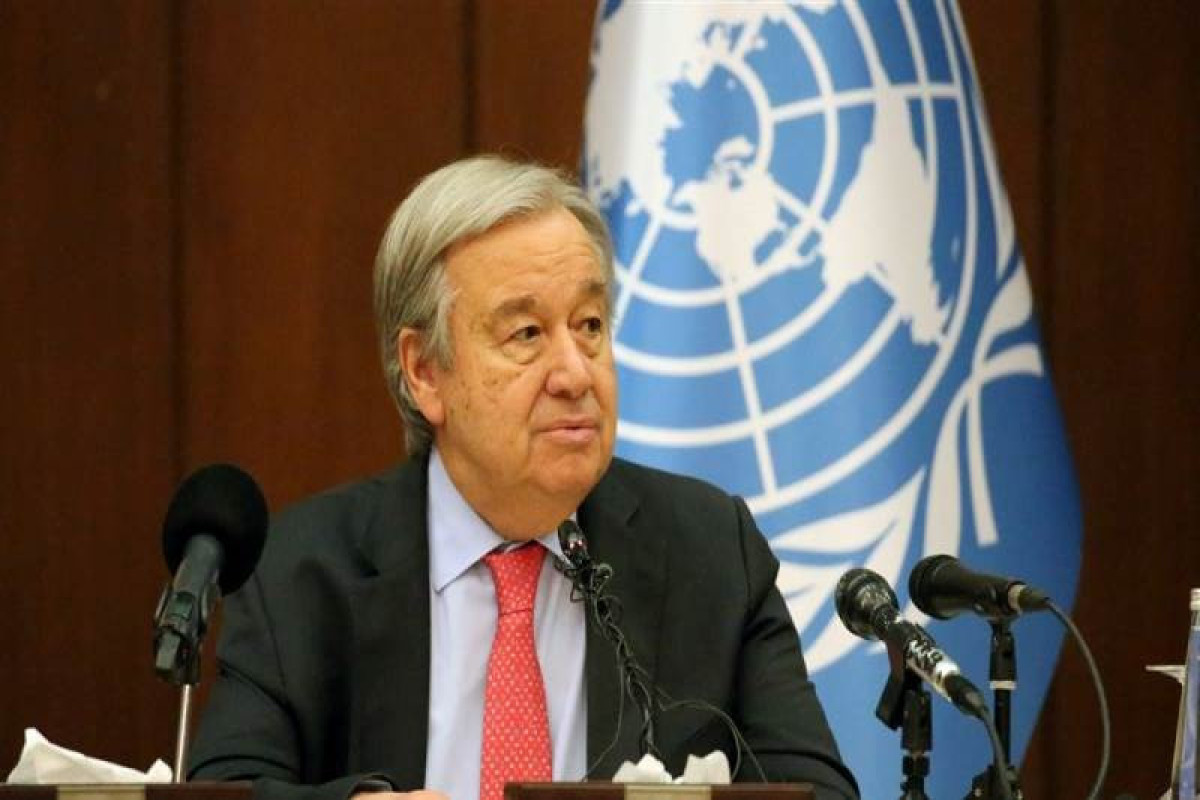 United Nations Secretary-General Antonio Guterres