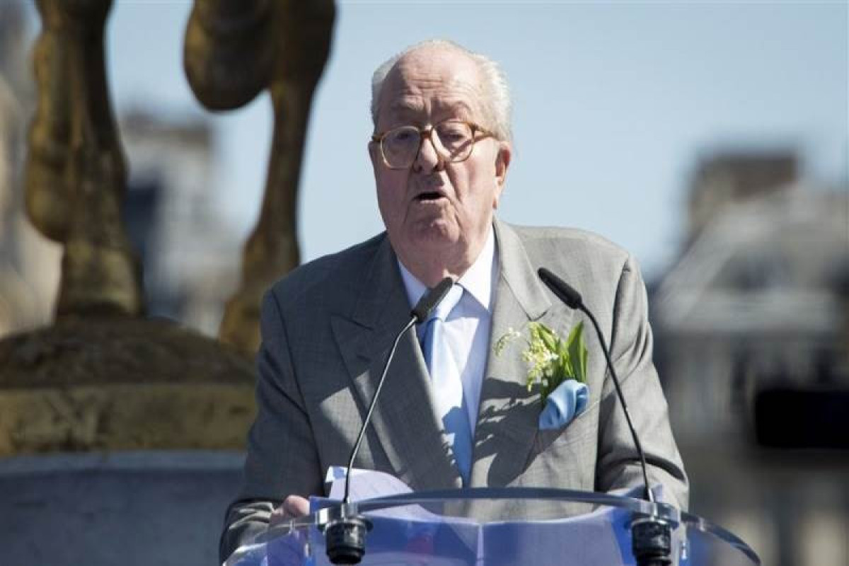 Jean-Marie Le Pen, the founder of the National Rally party