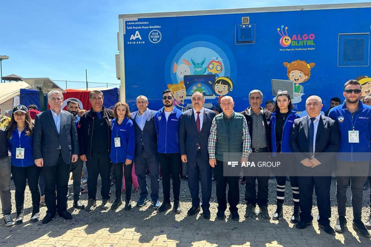 Azerbaijani delegation visited Turkiye's earthquake hit Kahramanmaras region
