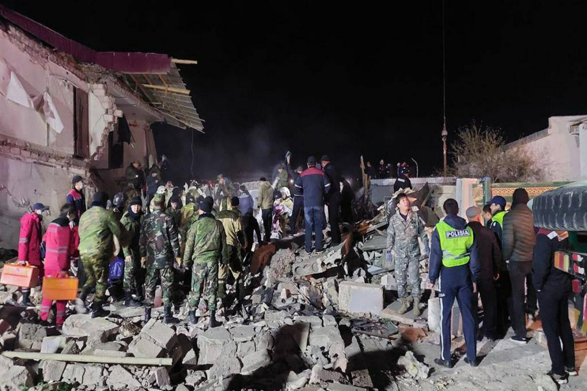 4 found dead under the rubbles in Kazakhstan's Zhanaozen