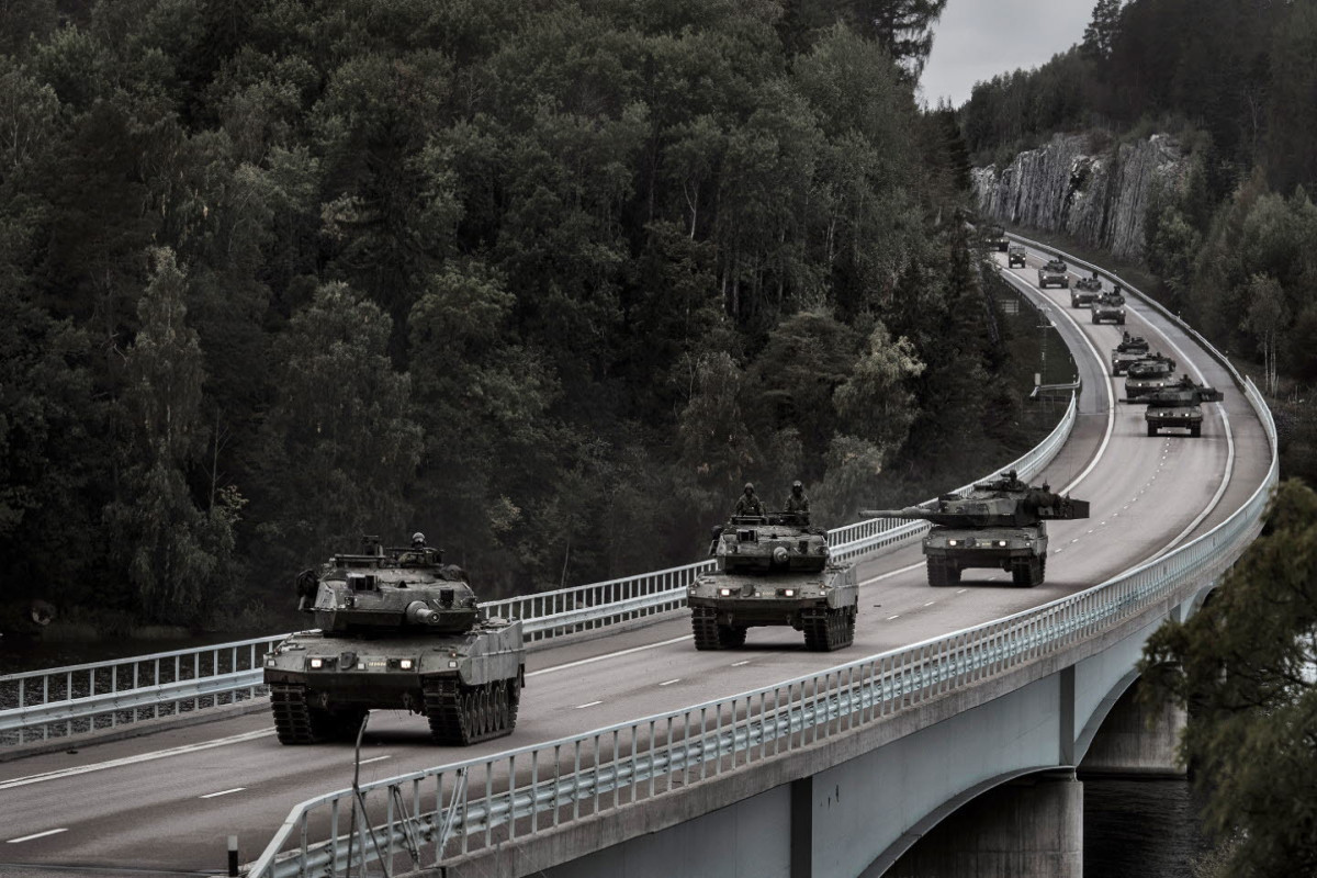 Large-scale military exercises are starting in Sweden, in which Ukraine will take part