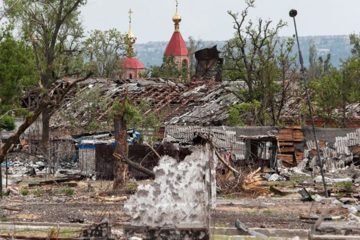 Church in southern Ukraine destroyed, war prisoners released