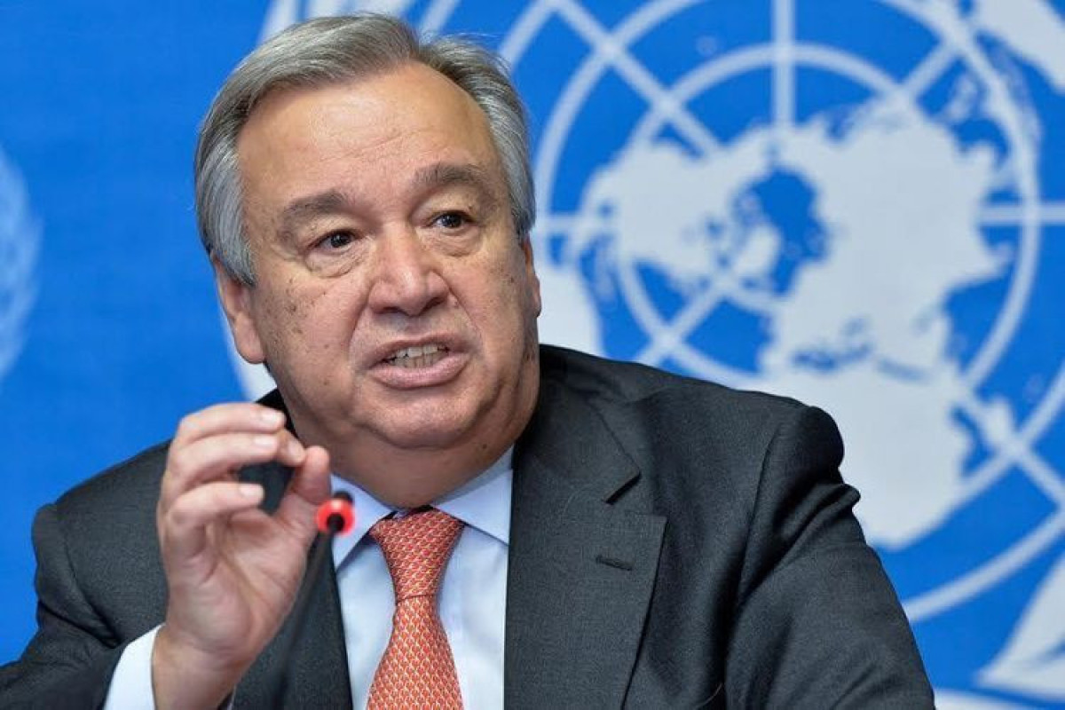 UN Secretary-General Antonio Guterres
