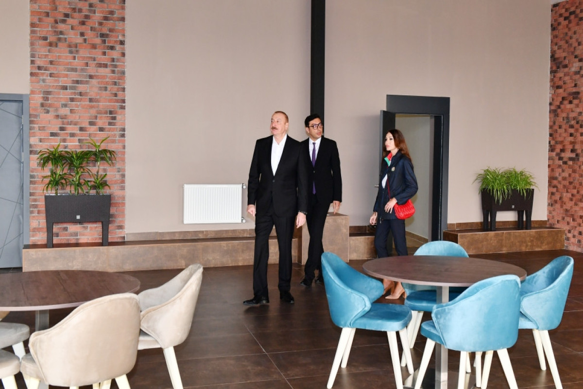 President Ilham Aliyev and First Lady Mehriban Aliyeva attended inauguration of Neftchala Olympic Sports Complex-PHOTO -UPDATED 