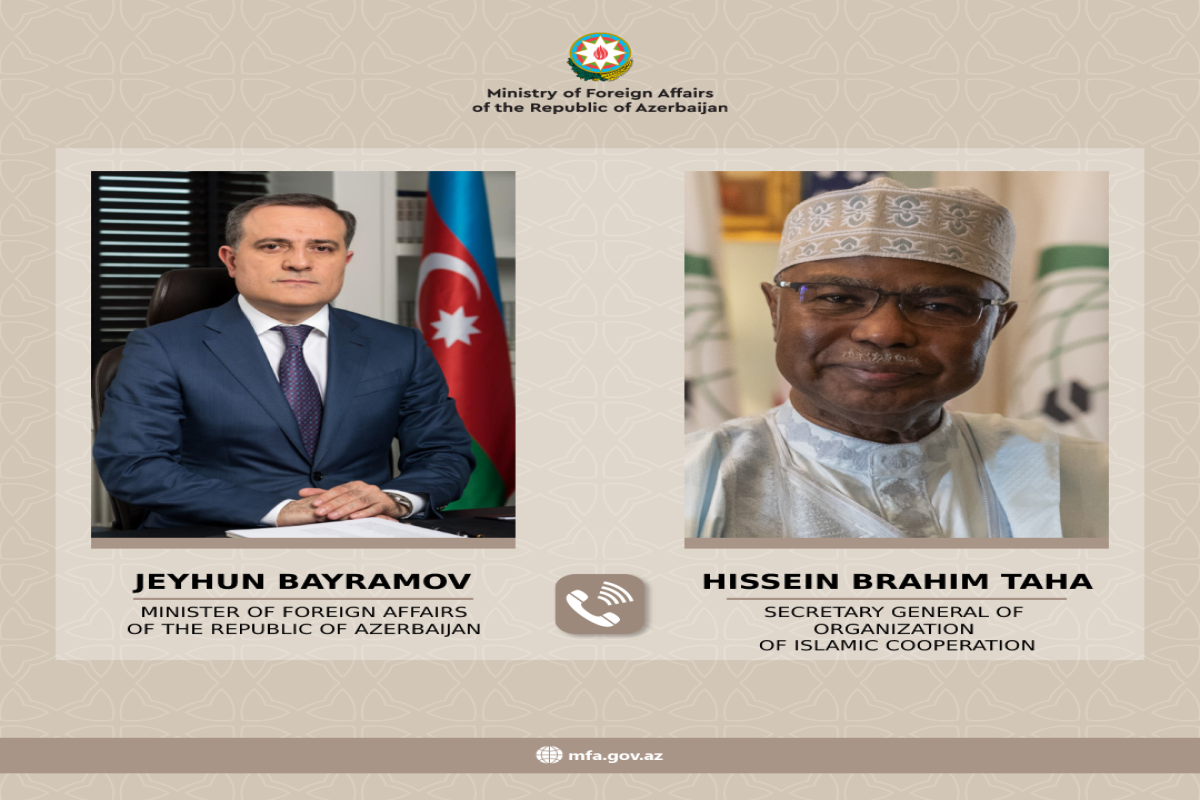Azerbaijani FM informs the OIC Secretary-General about the provocations of Armenia