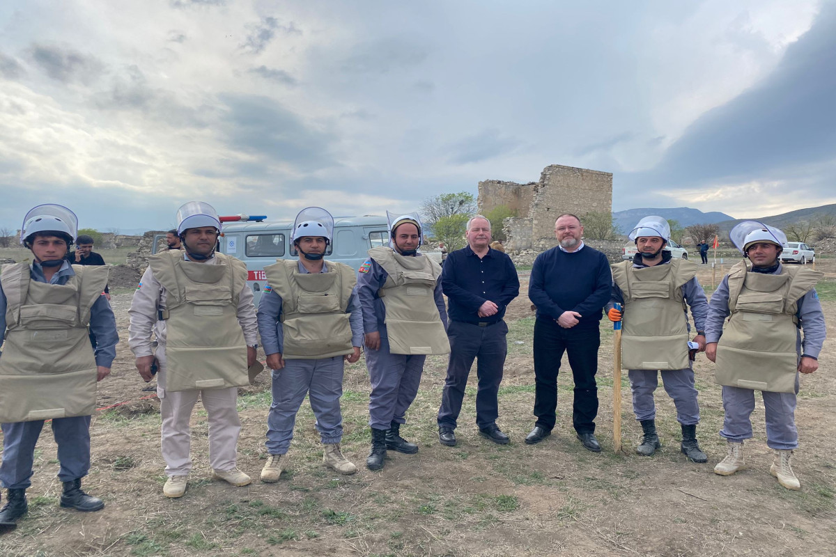 British MP: Brave people are removing land mines in Agdam-VIDEO 