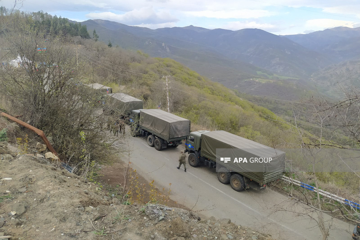 Convoy of RPC vehicles unimpededly passed through Azerbaijan's Lachin-Khankandi road-UPDATED 