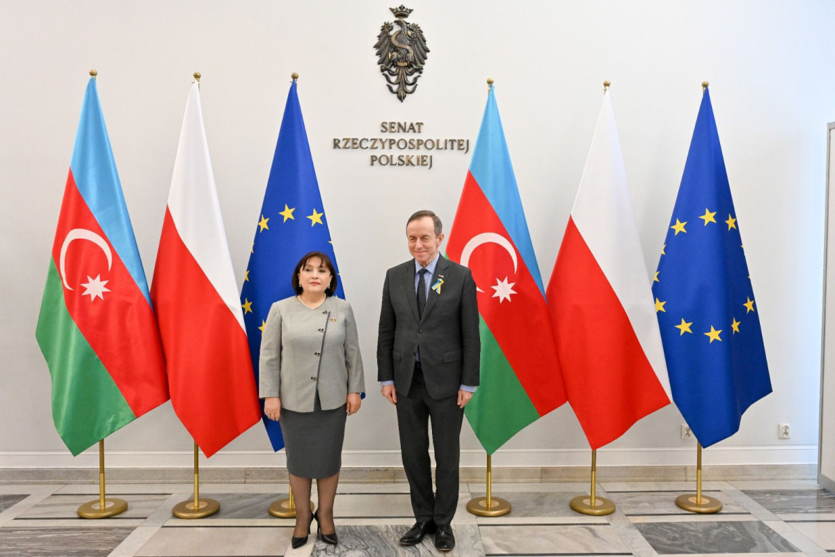Chair of Azerbaijan Parliament met with Polish Senate Marshal in Warsaw
