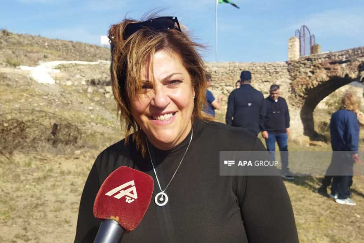 Nurit Gringer, a prominent American journalist, head of the US-Azerbaijan Cultural Foundati