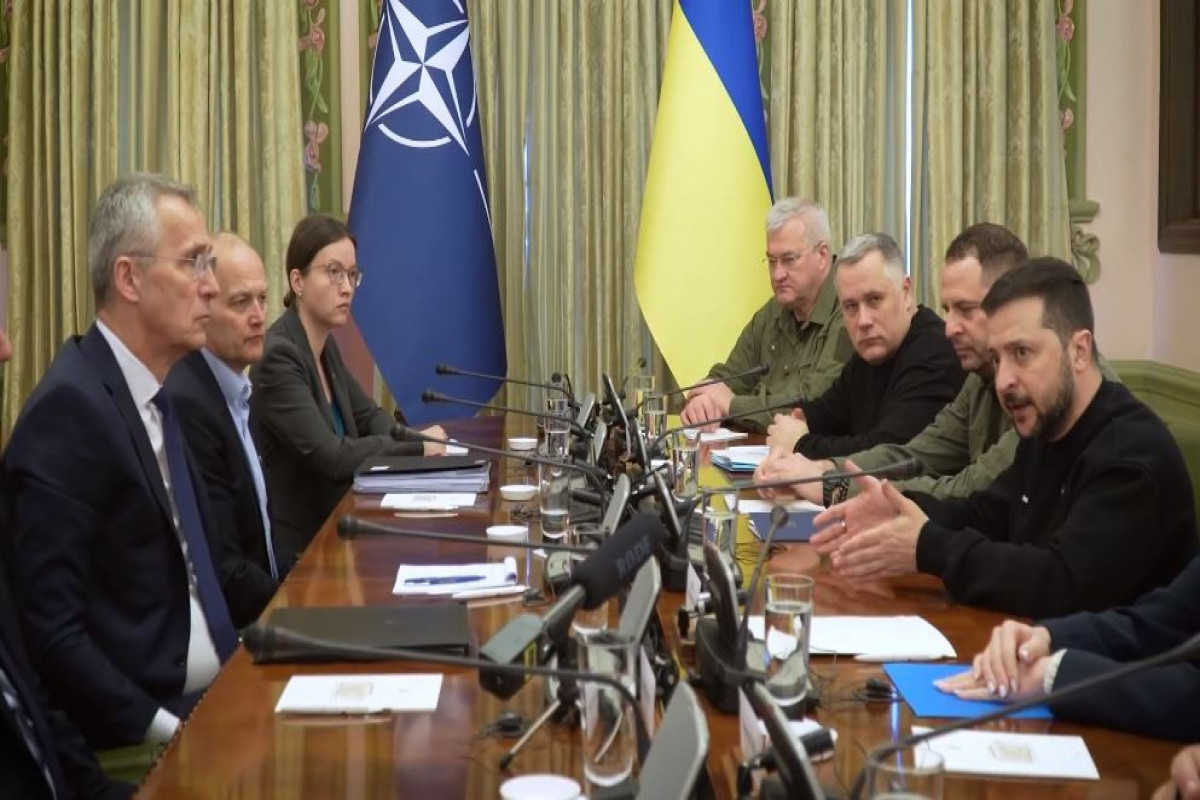 NATO chief Jens Stoltenberg makes surprise visit to Kyiv-VIDEO 