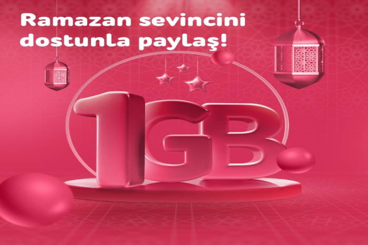 1GB gift from "Nar" to everyone during Ramadan!