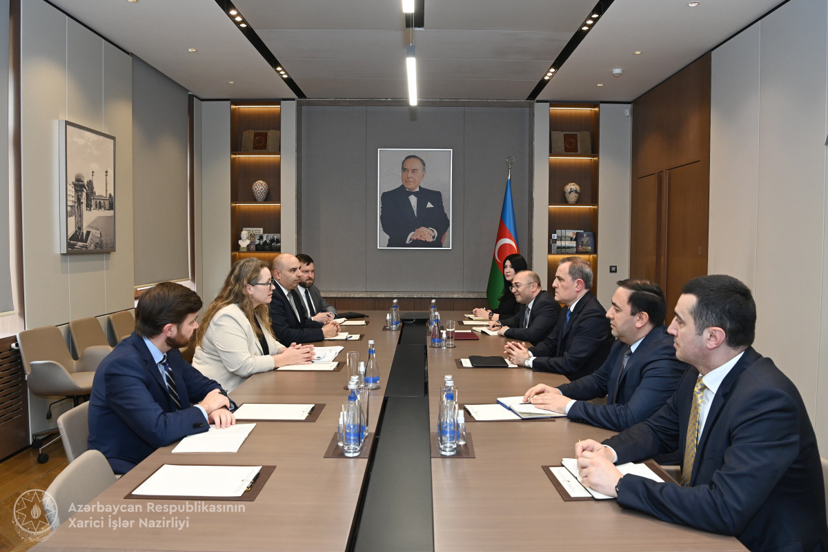 Azerbaijani FM meets with US Deputy Assistant Secretary of State-PHOTO 