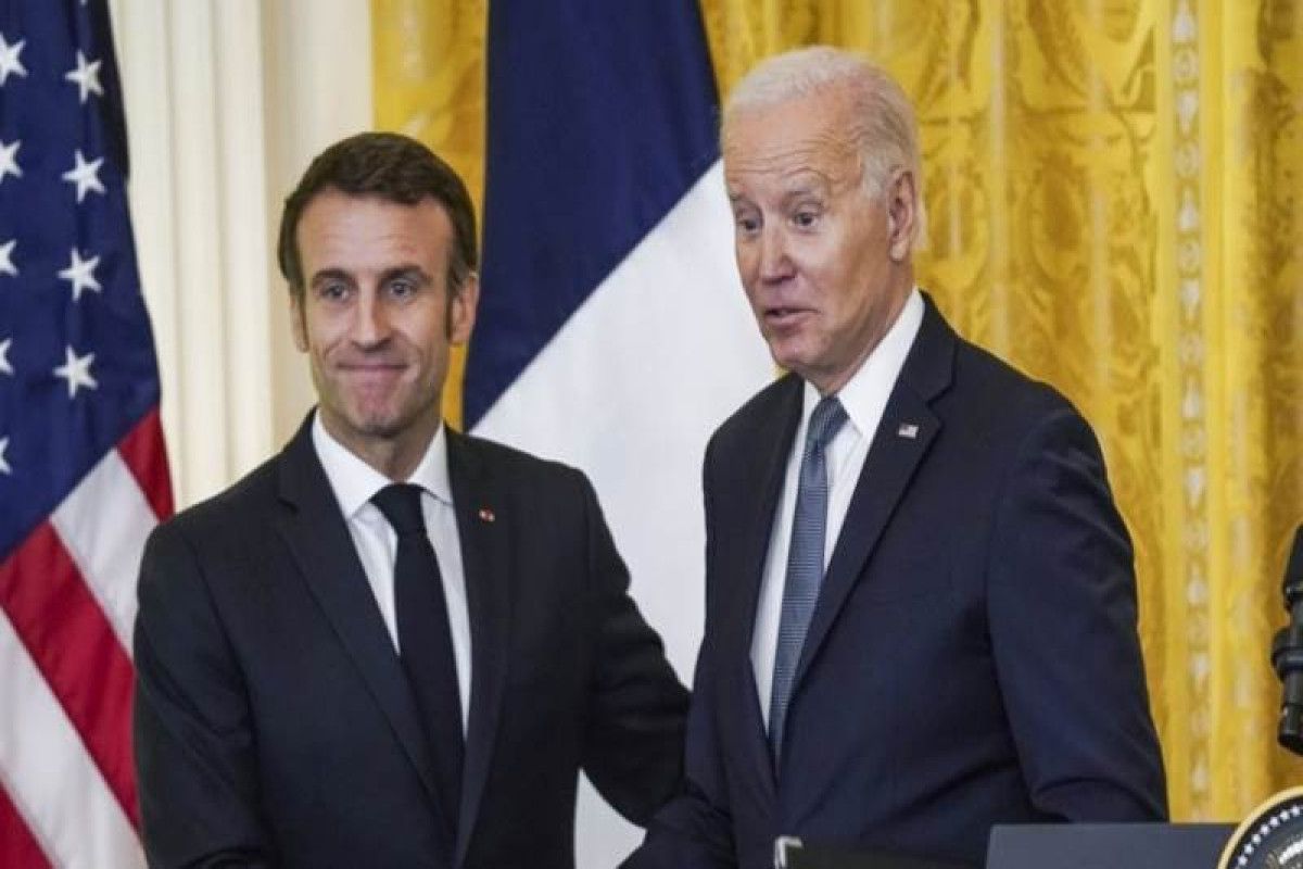 Biden, Macron agree on China's role in reaching peace