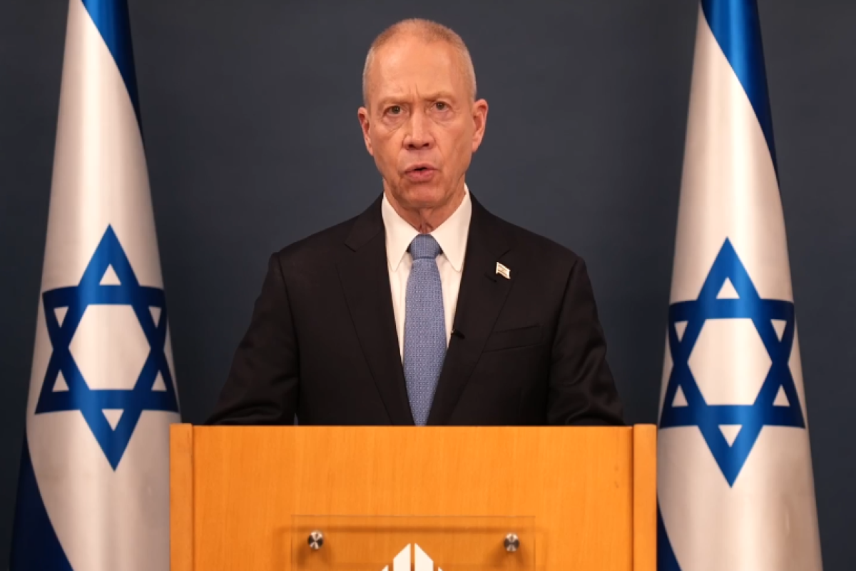 Israeli Defense Minister Yoav Gallant