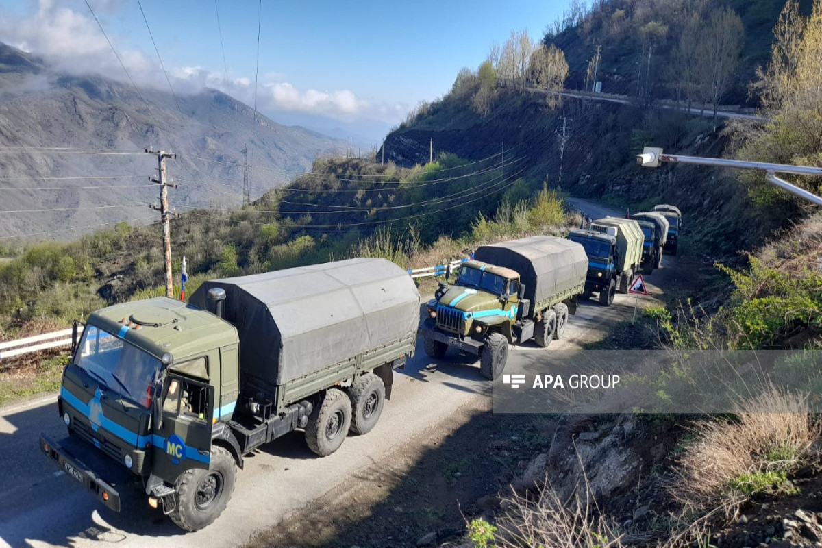 Vehicles belonging to RPC with residents of Armenian origin unimpededly passed through the Lachin-Khankendi road -PHOTO -UPDATED-1 