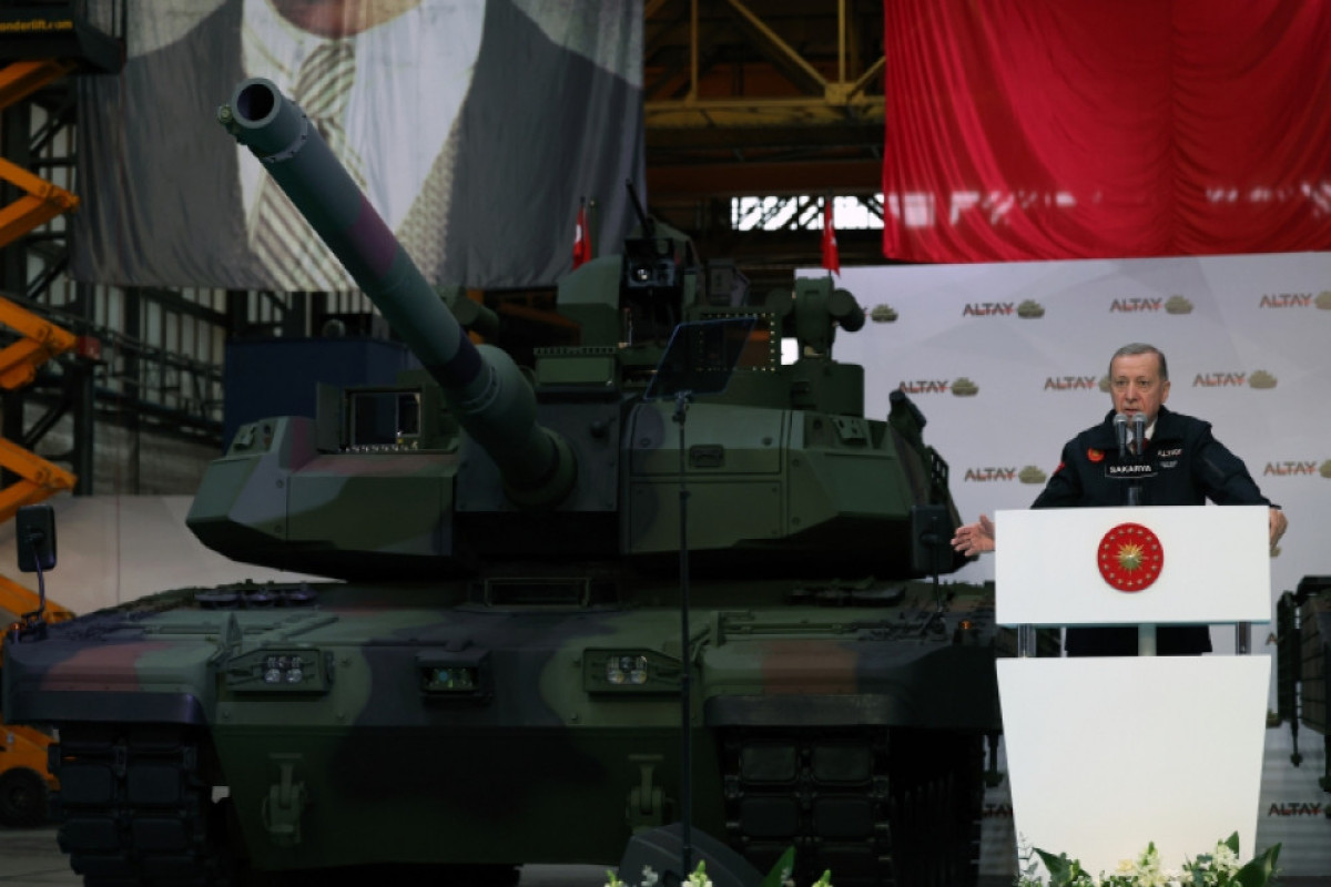 Türkiye's first national "Altay" tanks handed over to the armed forces for testing
