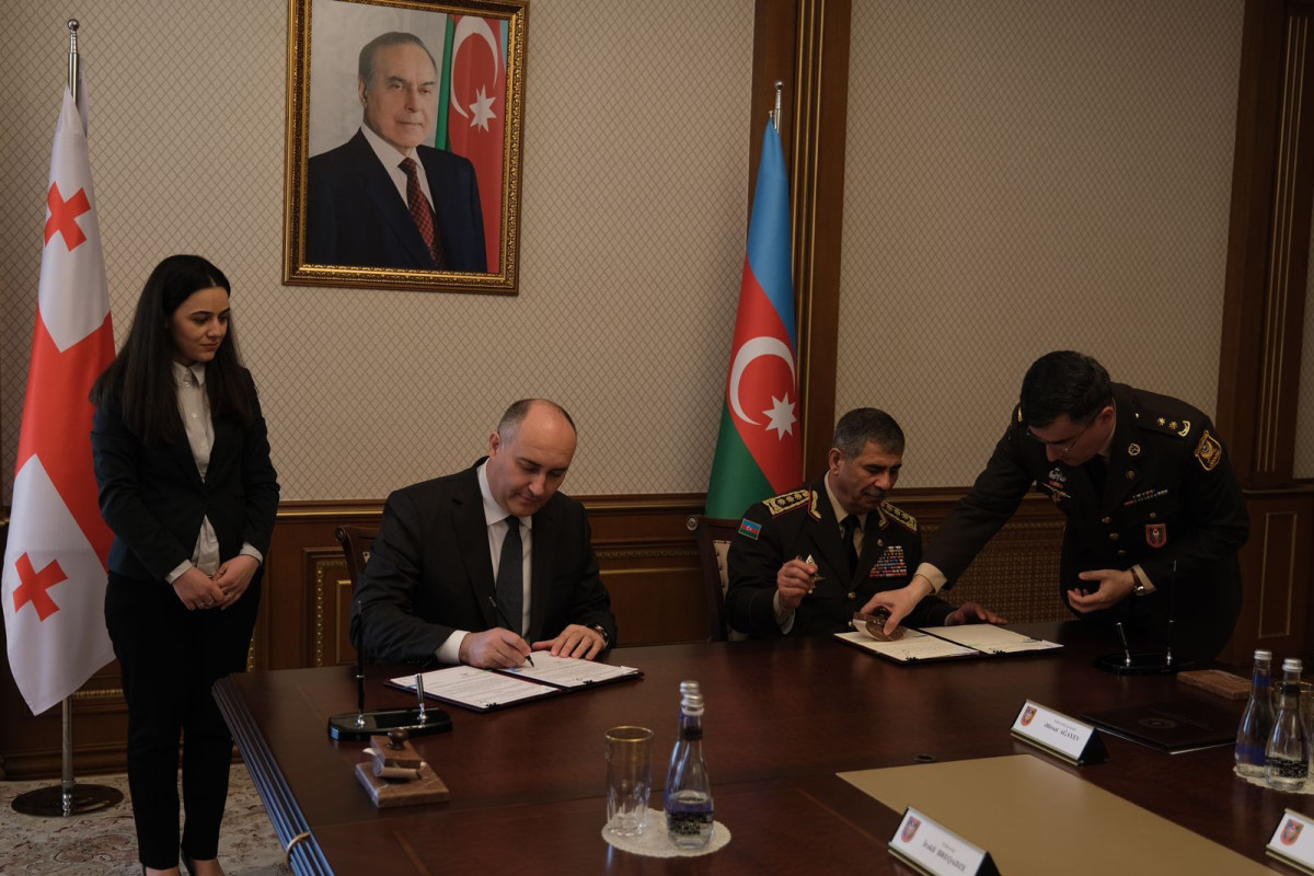 Defense ministers of Azerbaijan and Georgia discussed trilateral format of Azerbaijan-Türkiye-Georgia