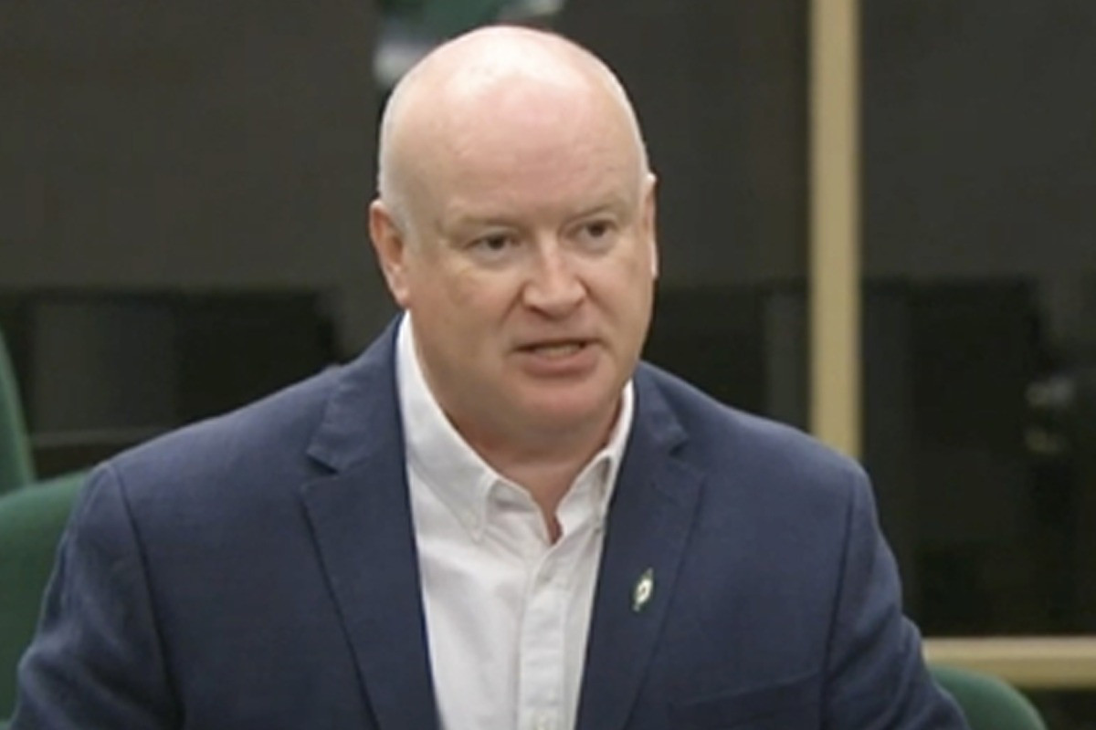 Paul Gavan, Irish MP, PACE's rapporteur on the situation on Lachin road