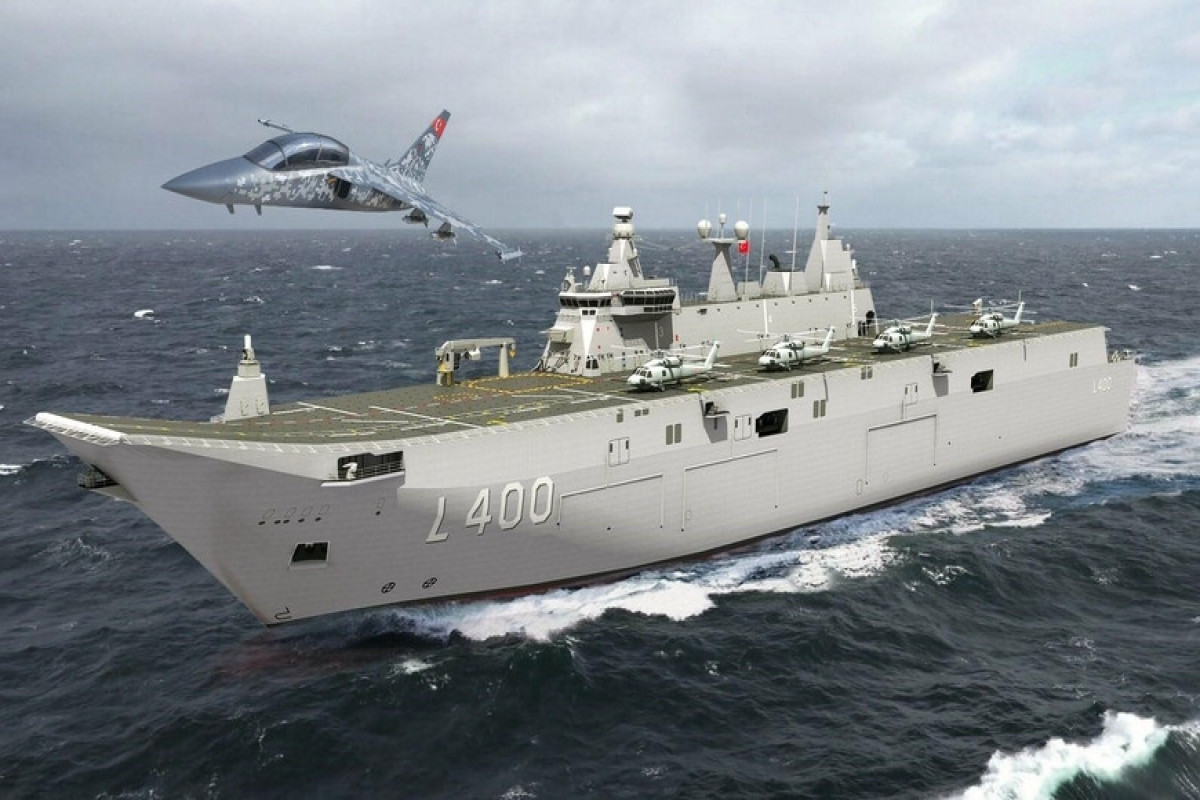 Turkish President: TCG Anadolu ship will be open for citizens to visit in Izmir