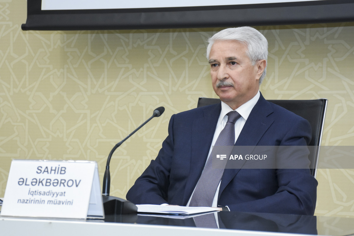 deputy minister of Economy of Azerbaijan Sahib Alakbarov
