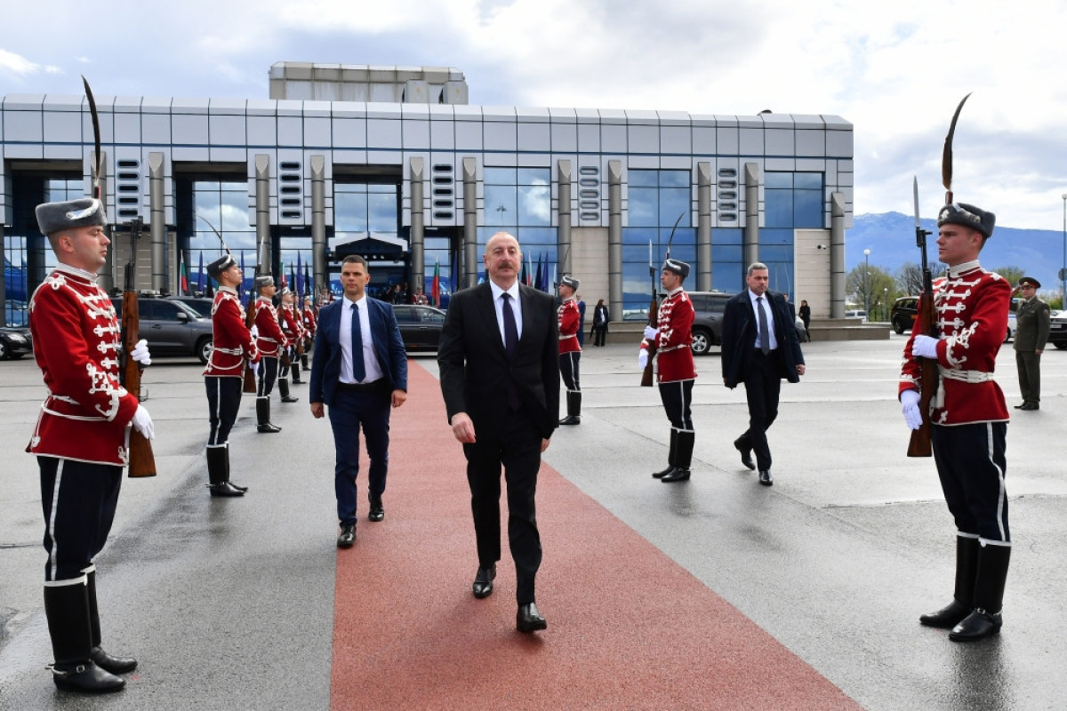 President Ilham Aliyev concluded his working visit to Bulgaria