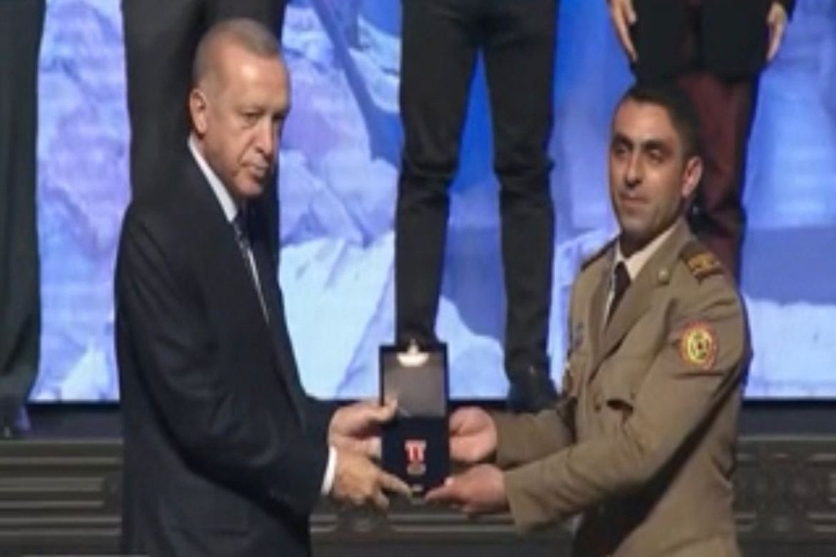 Turkish state awards Azerbaijan's MES rescuer-PHOTO 