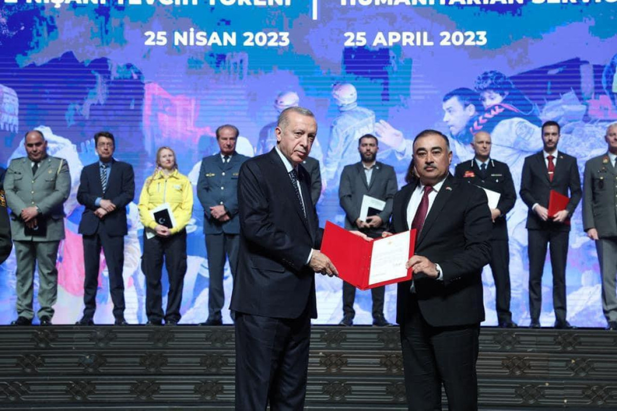 Turkish President sends a letter of thanks to Azerbaijani envoy