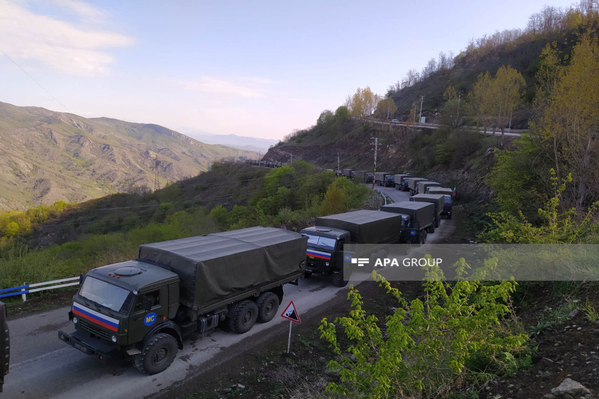 29 RPC vehicles unimpededly passed through Azerbaijan's Lachin-Khankandi road-PHOTO 