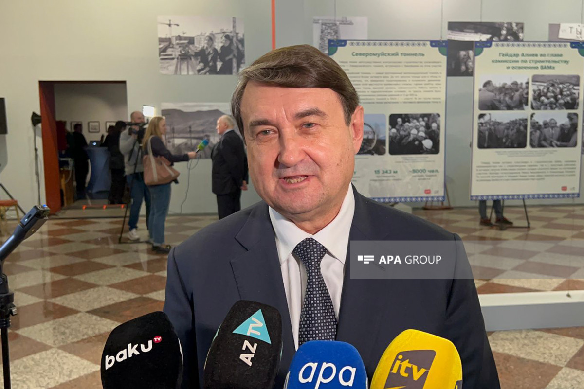 Aide to Putin: Thanks to perseverance and determination of Heydar Aliyev, construction of BAM was started
