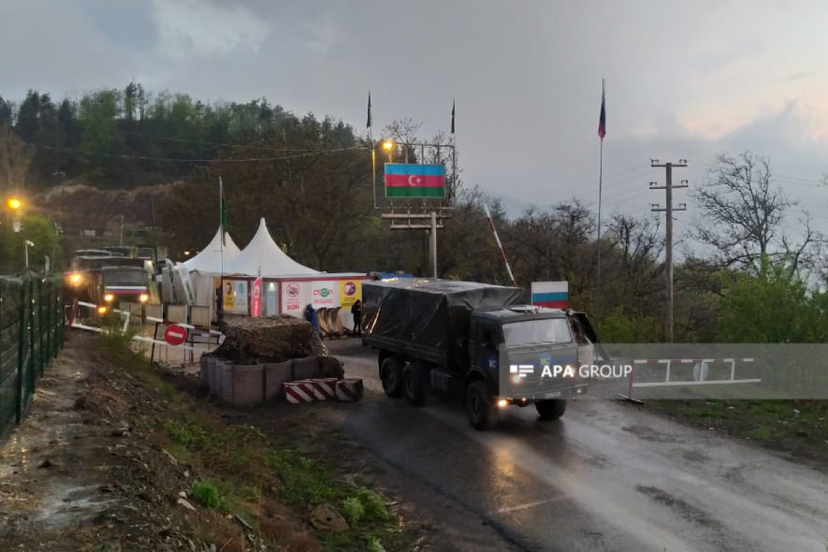 Vehicles belonging to RPC unimpededly passed through the Lachin-Khankendi road-UPDATED -PHOTO 