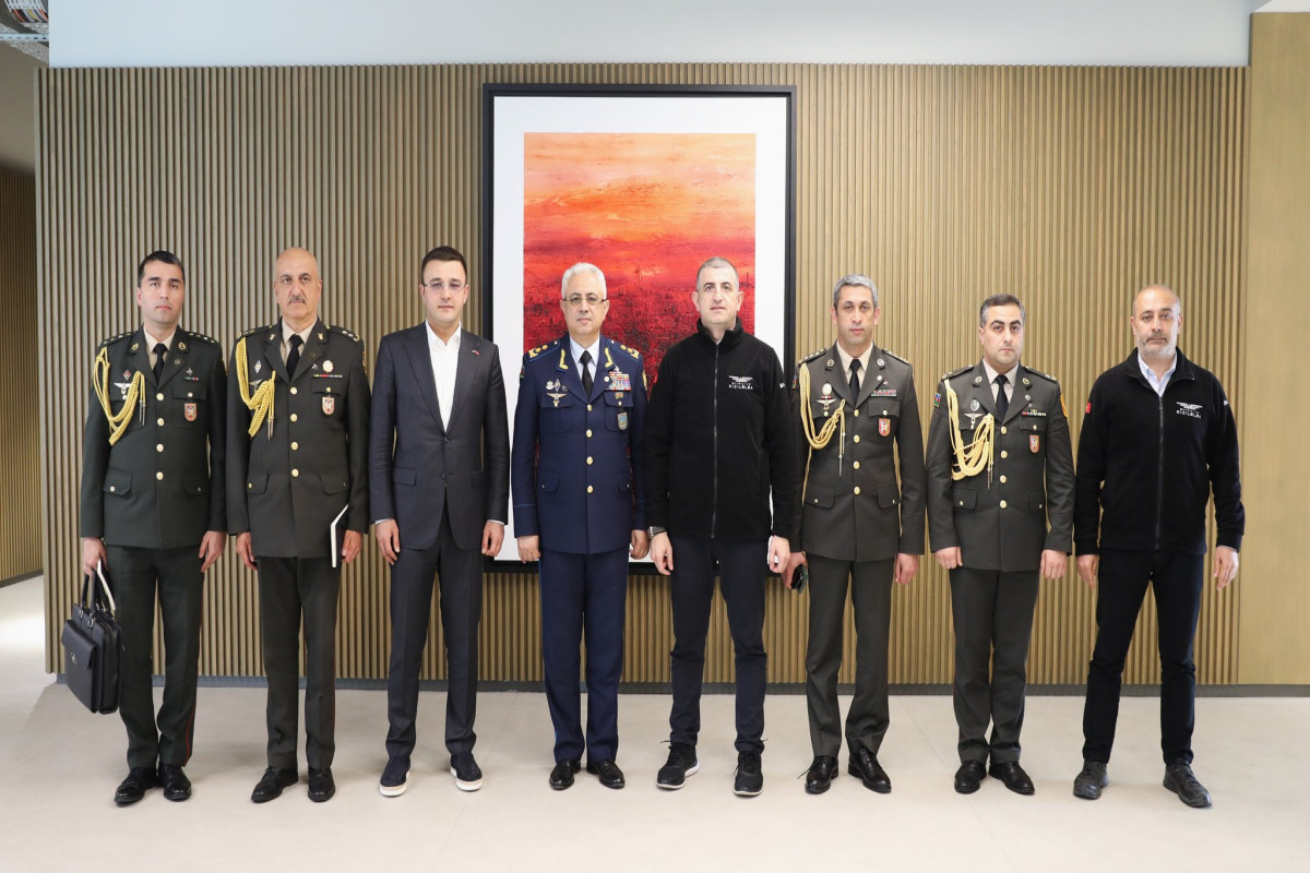 Azerbaijani Deputy Ministers of Defense visit "Özdemir Bayraktar National Technology Center"-PHOTO 