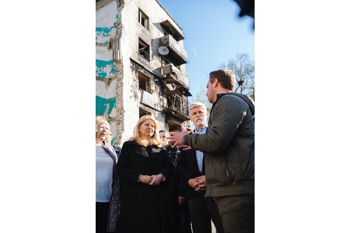 Czech and Slovak Presidents visit Kyiv-VIDEO 