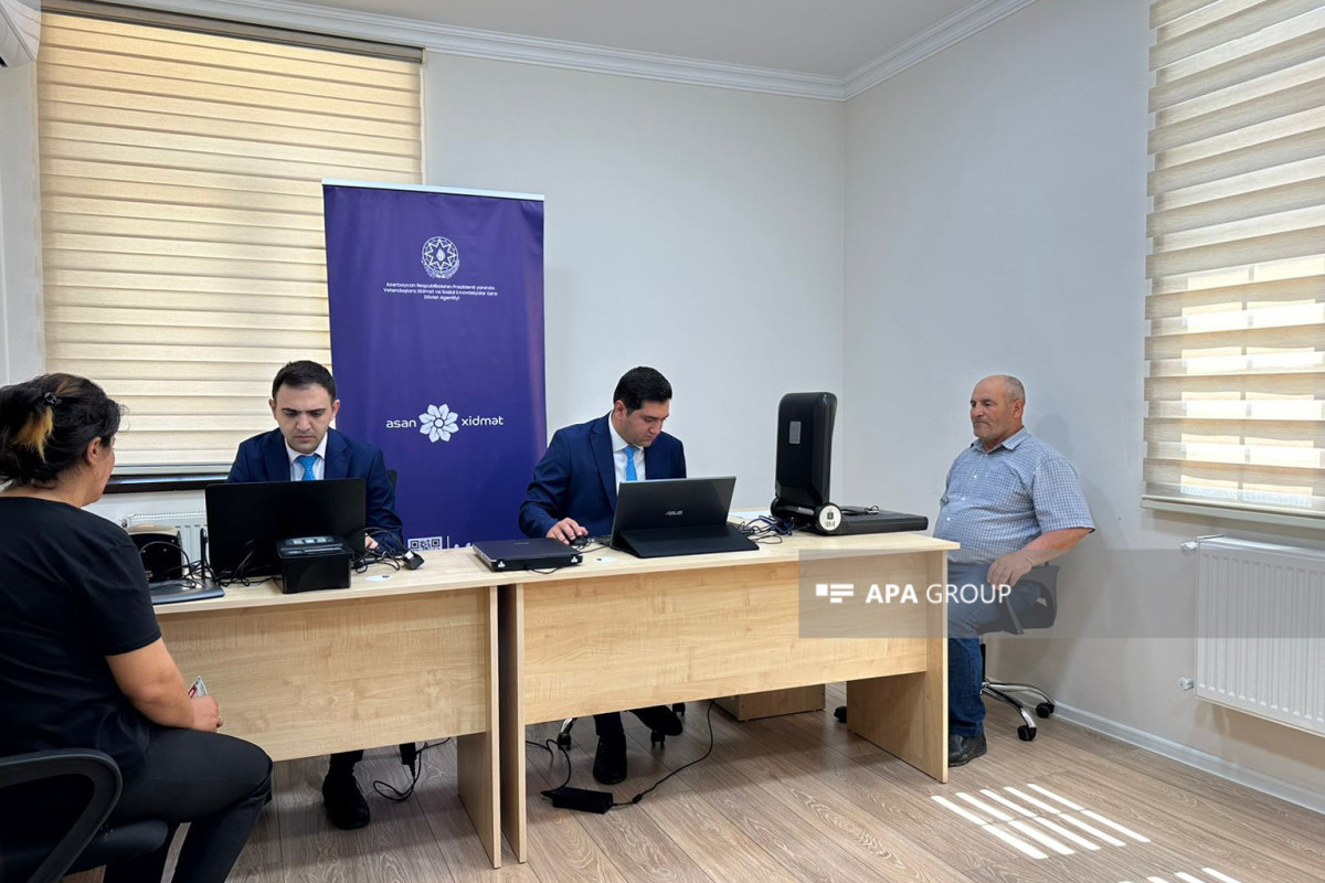 Mobile ASAN service provides assistance to citizens in Talish village of Tartar district-PHOTO 