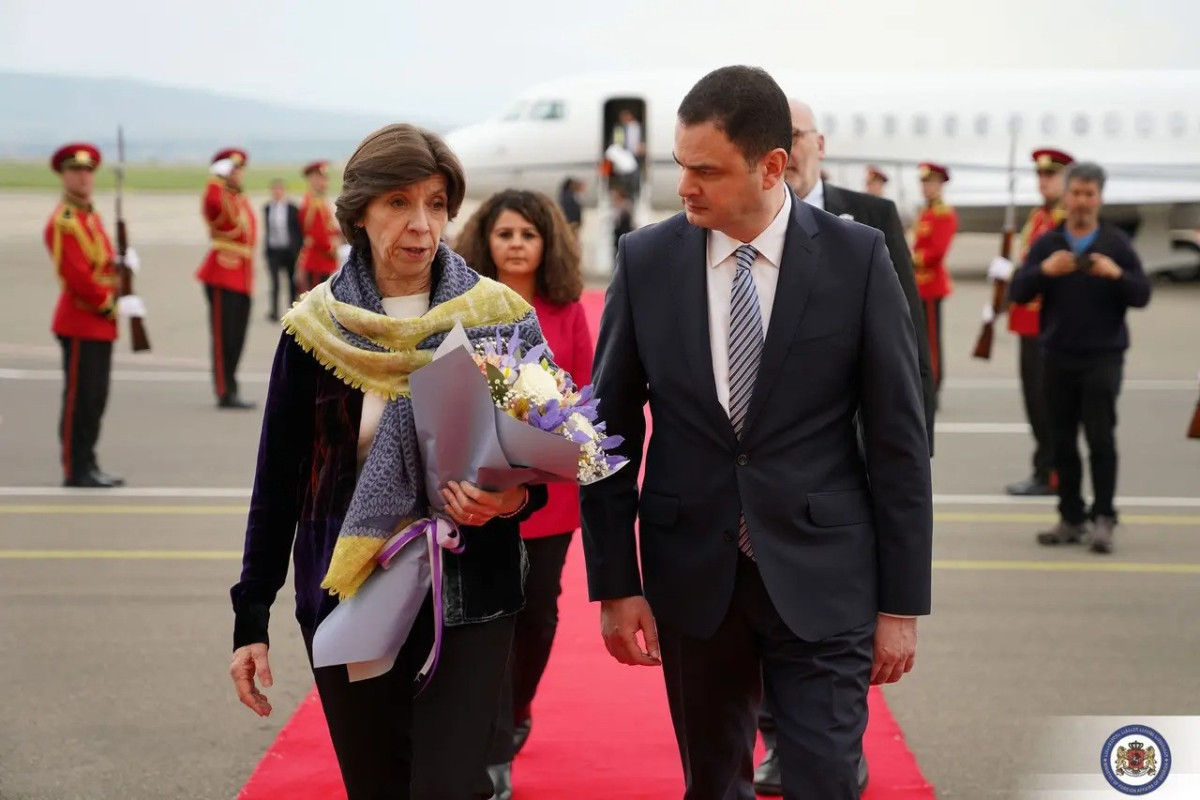 French Foreign Minister visit Georgia