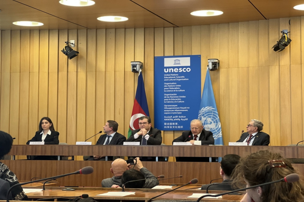 Paris hosts an event dedicated to 100th anniversary of the Great Leader and 40th anniversary of Azerbaijan-UNESCO partnership-PHOTO 
