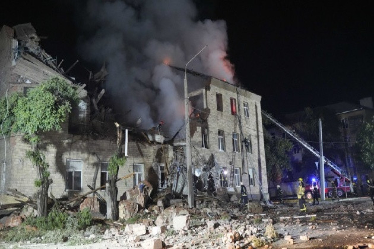 Russian UAVs attack Ukraine's Kharkiv province