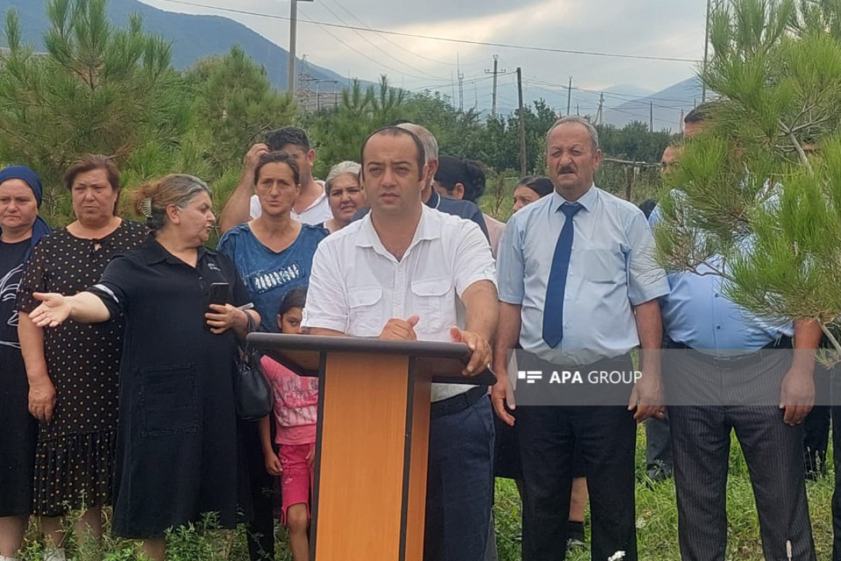 Residents of Azerbaijan's Meshali village address open letter to int'l community -PHOTO 