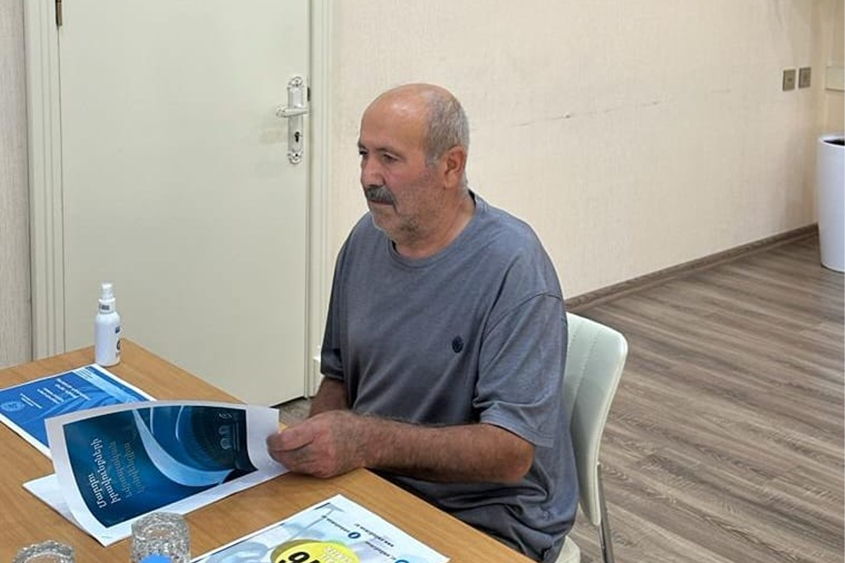 Azerbaijani Ombudsperson visited Vagif Khachatryan