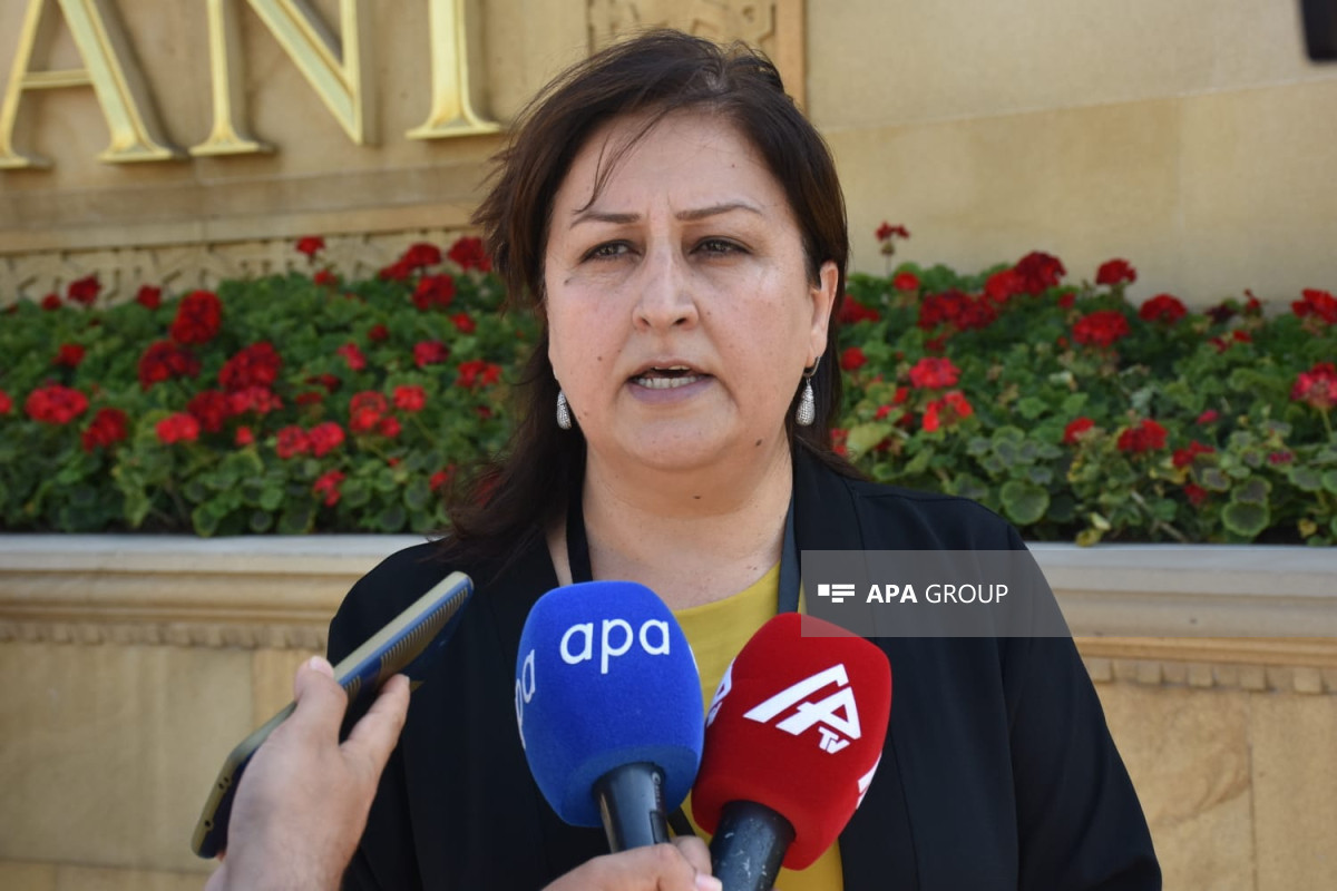 Konul Behbudova, chair of "Karabakh Missing Families" Public Union