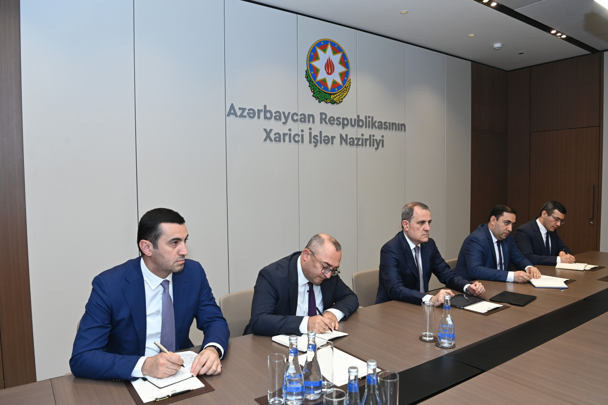 Azerbaijani FM meets with U.S. Senior Advisor for Caucasus Negotiations