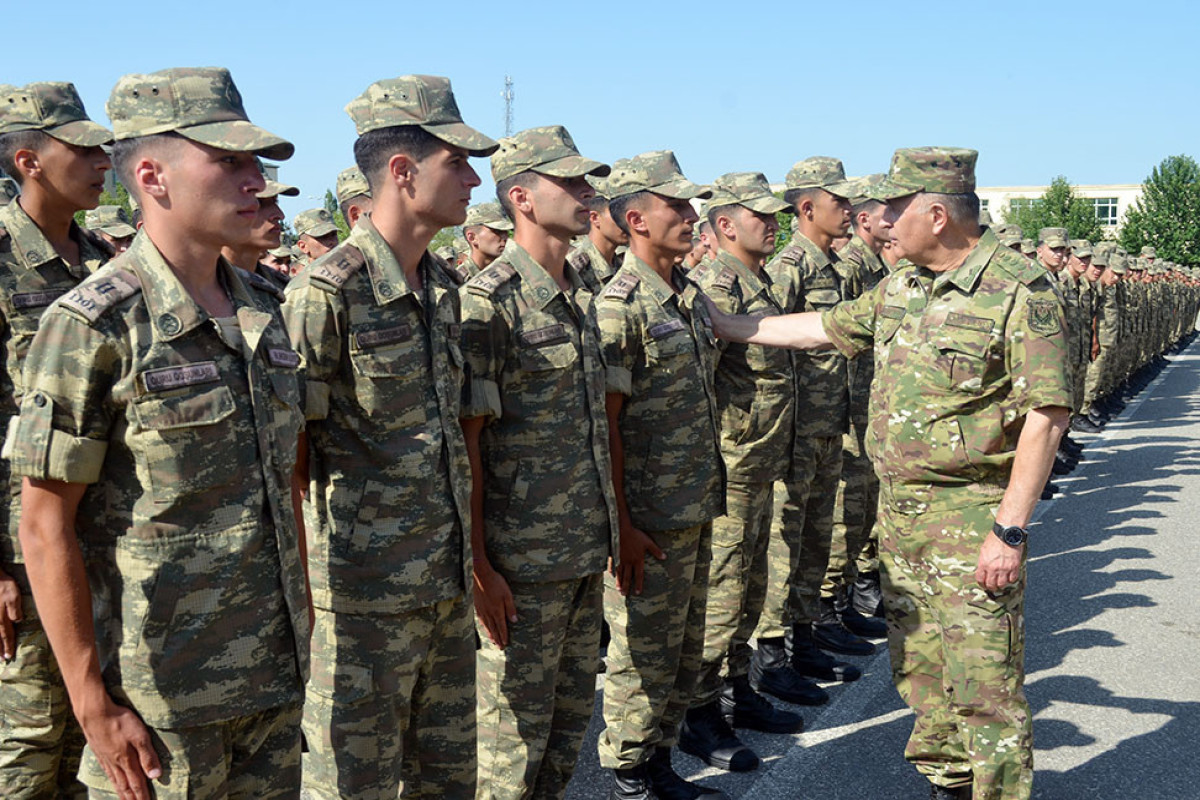 Azerbaijani Chief of the General Staff visited units created within framework of NATO concept