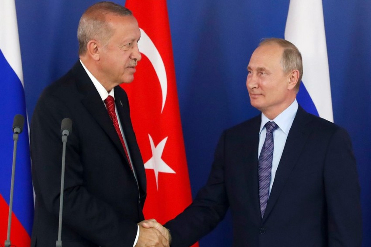President of Türkiye, Recep Tayyip Erdogan and President of Russia, Vladimir Putin