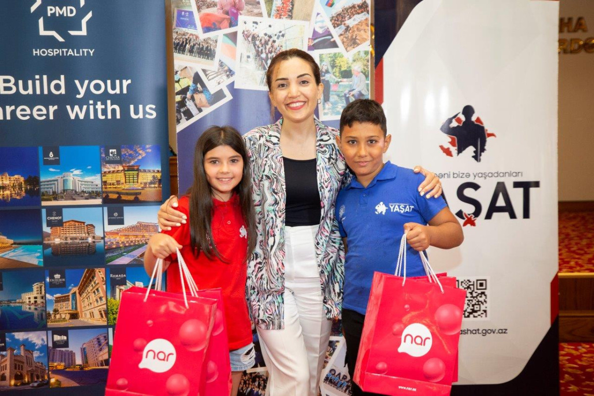 Nar supports “YASHAT” summer camp organized for martyrs’ children-PHOTO 