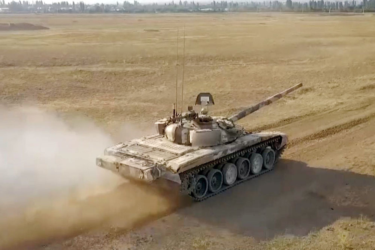Intensive combat training sessions are held in tank units of Azerbaijan Army-VIDEO 