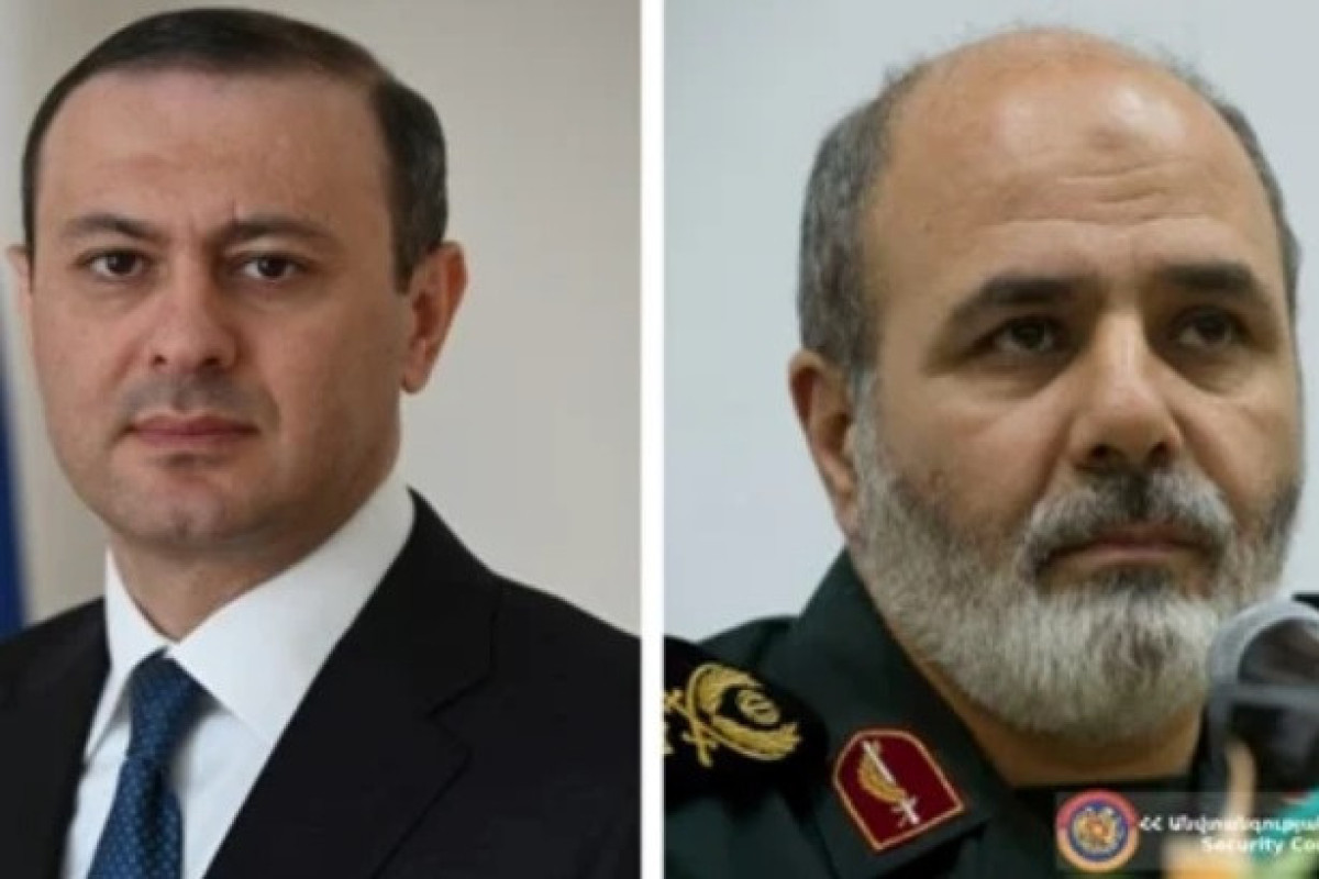 Armenian, Iranian security chiefs talk over phone