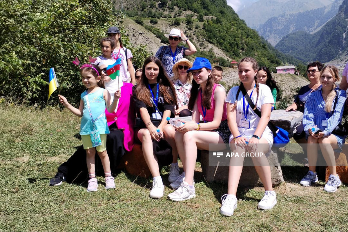 Ukrainian children’s visit to Azerbaijan's Gabala district continues -PHOTO 