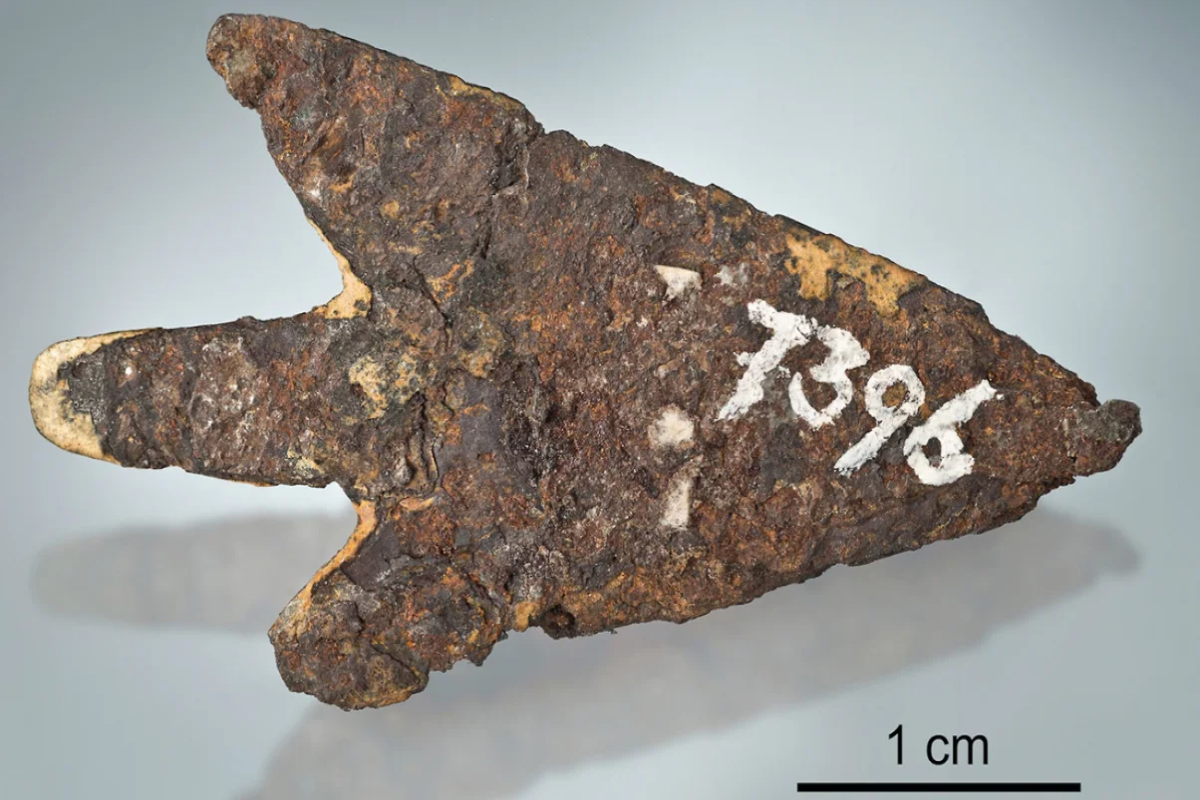 3,000-year-old arrowhead found to be made from meteorite